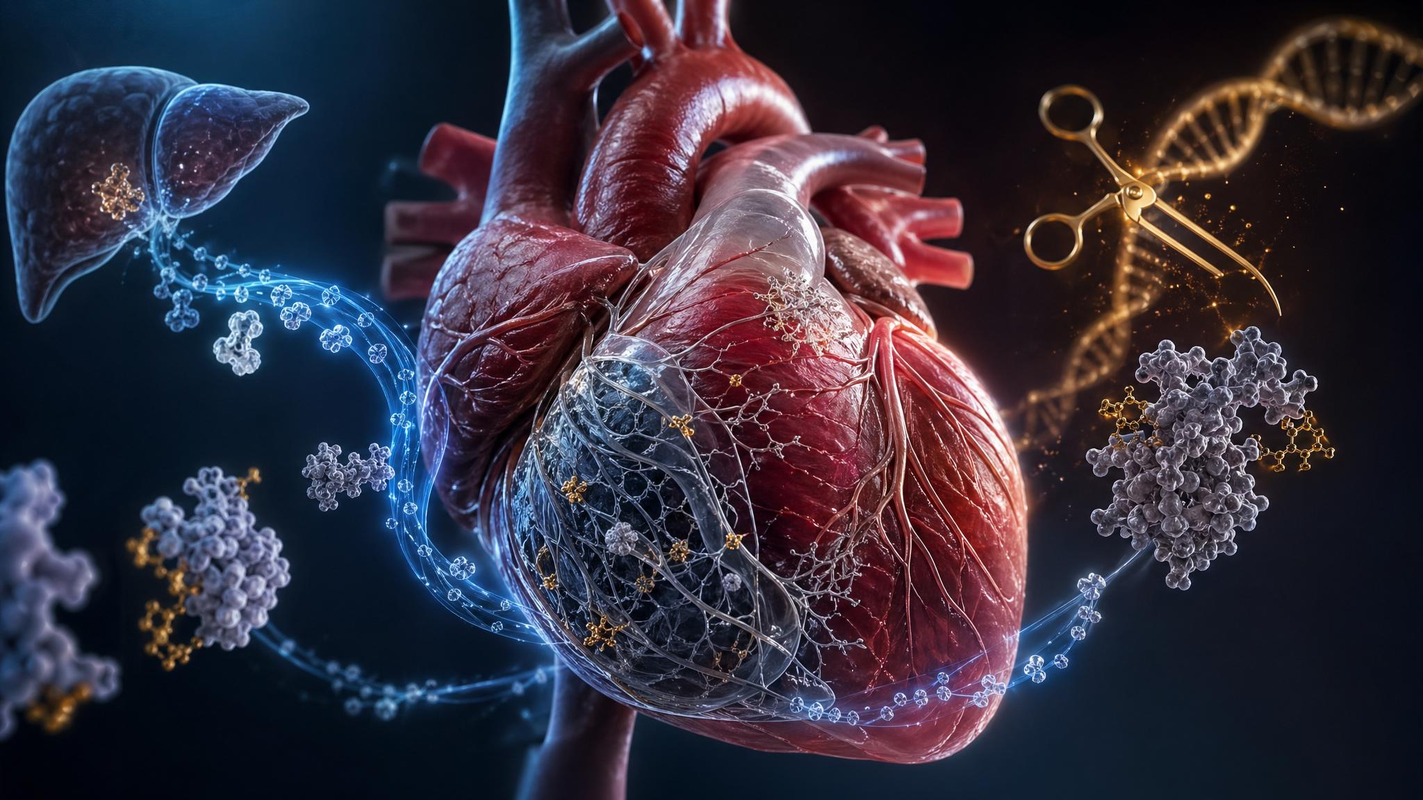 Healthcare Discovery cardiac amyloidosis ATTR therapy revolution 2026 showing transthyretin protein misfolding and heart failure treatment