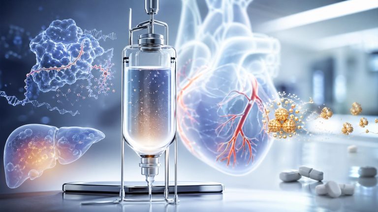 Healthcare Discovery CRISPR gene editing cholesterol heart disease one-time cure showing genomic cardiovascular therapy
