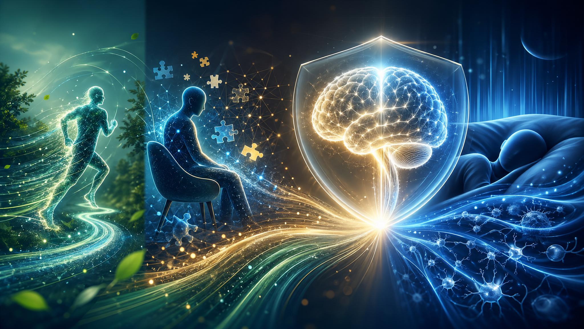 Movement, mentally active sitting, and restorative sleep converging to support dementia prevention and brain health