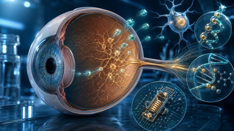 Healthcare Discovery epigenetic reprogramming human trial ER-100 Life Biosciences showing retinal cells and controlled age reversal signals