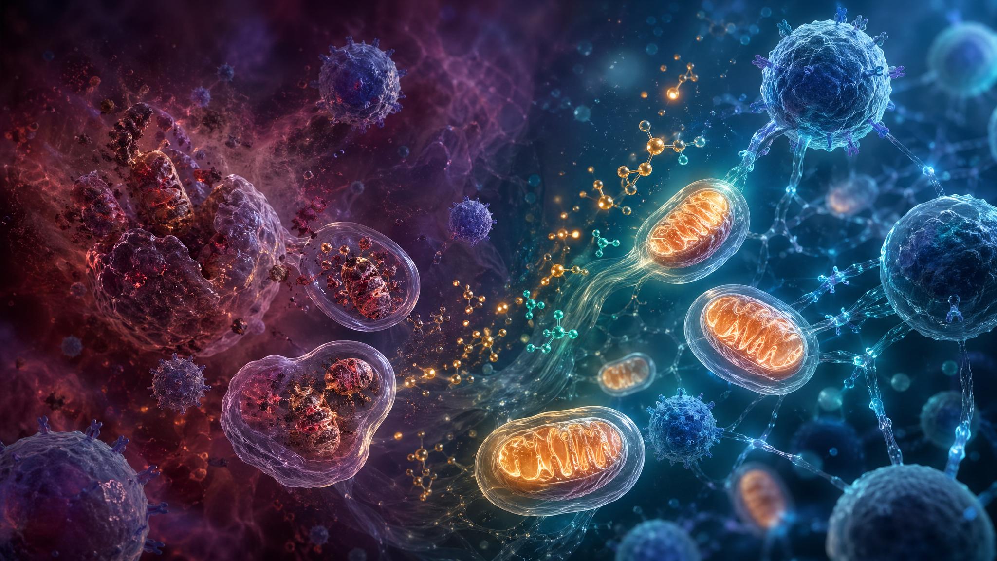 Immune cells clearing damaged mitochondria through mitophagy as urolithin A supports immune rejuvenation