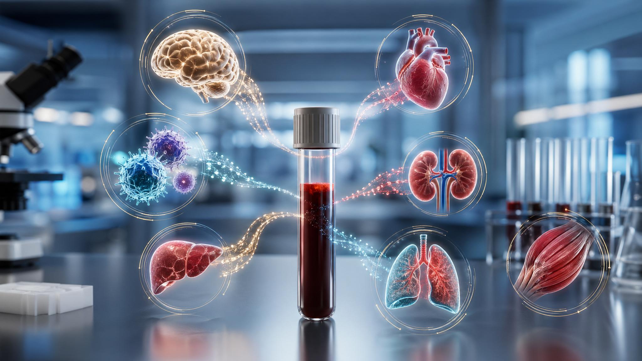 Organ biological age blood proteins longevity research | Healthcare Discovery