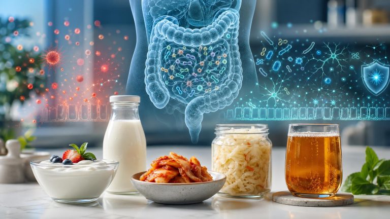 Healthcare Discovery Stanford fermented foods study showing gut microbiome diversity and lower inflammation