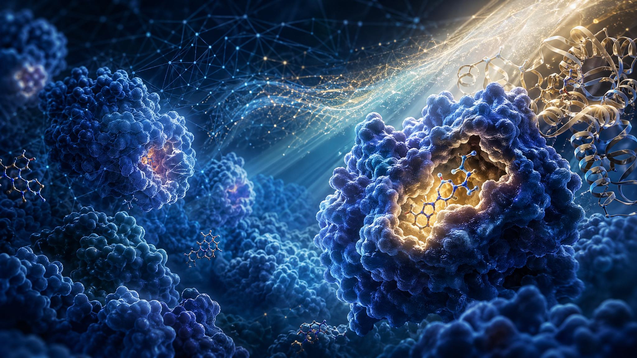 AI revealing hidden binding pockets in formerly undruggable proteins for drug discovery