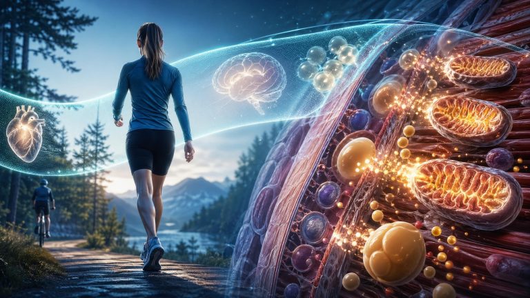 Zone 2 training intensity sweet spot with mitochondria, fat oxidation, and heart brain metabolic longevity benefits