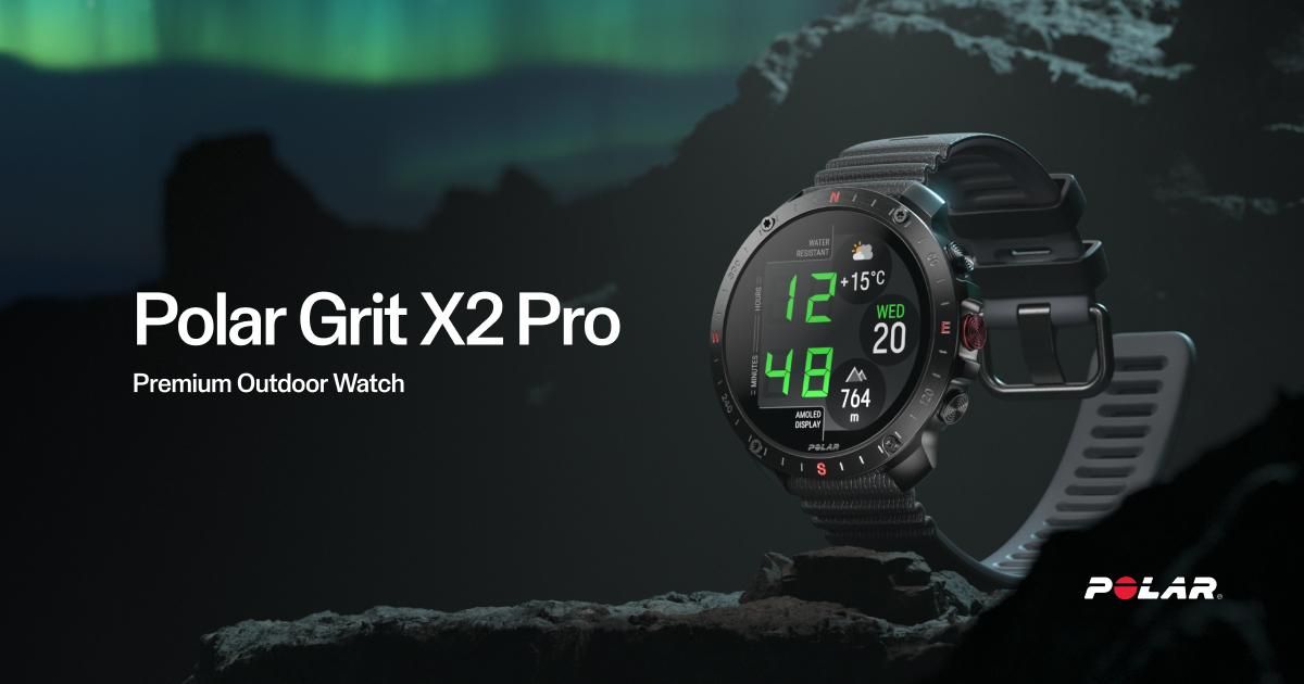 Polar Grit X2 Pro outdoor watch product image from Polar